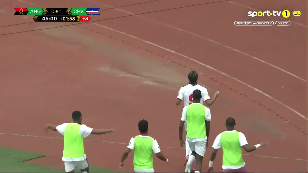 Cabo Verde derrotou Angola e está mais perto de se apurar para um Mundial pela primeira vez 🇨🇻
