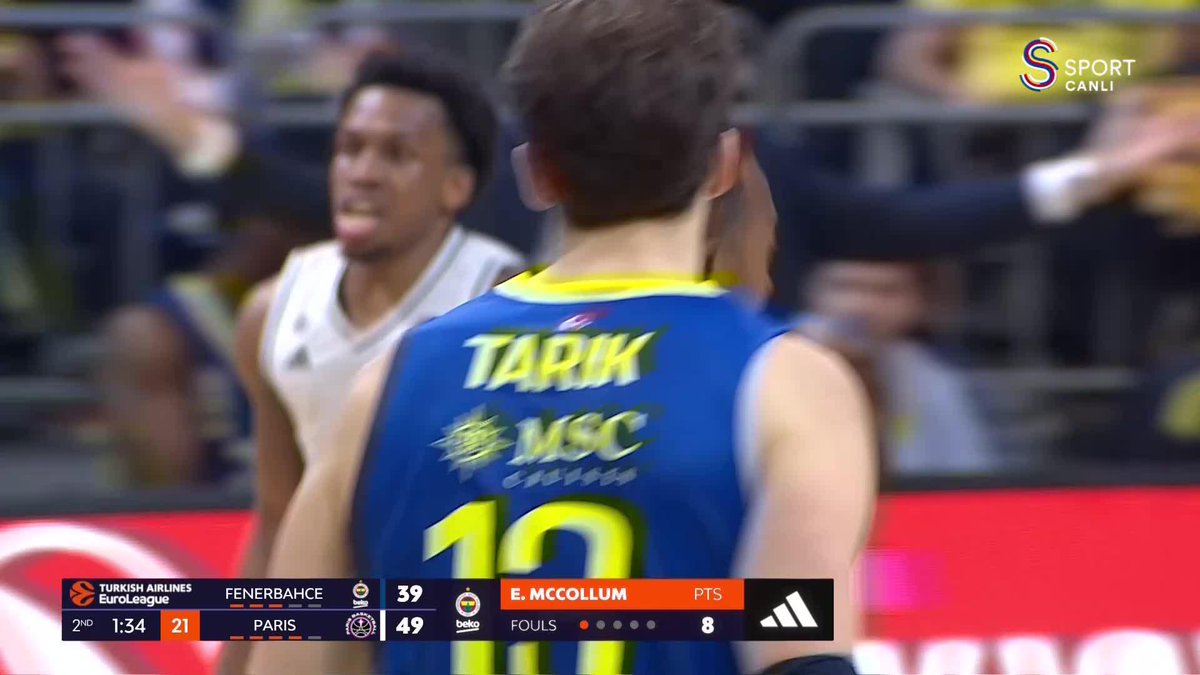 Errick McCollum'un zor pozisyonu baskete çevirdiği anlar! 🔥