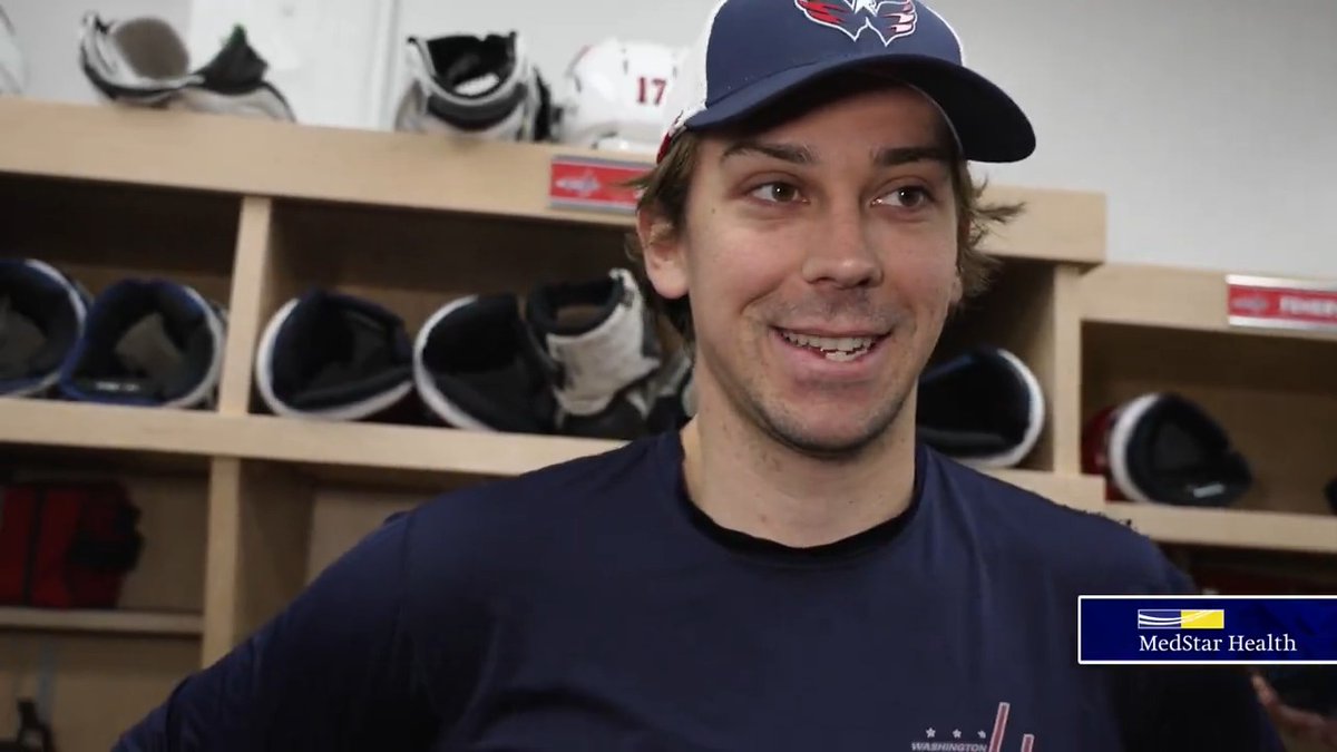 “I think we’re very versatile. We’ve got guys that can score top to bottom in the lineup.” Dylan Strome speaks to the media from Canada Life Centre about the Capitals’ gameplay. #CapsJets | MedStar Health