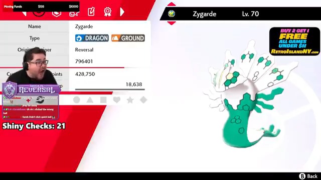 SHINY ZYGARDE AFTER ONLY 21 DYNAMAX ADVENTURES!!!