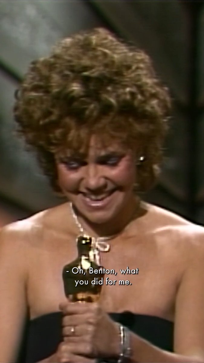 40 years later, and yes, Sally—we still like you. We really like you. On this day in 1985, Sally Field gave us a speech for the ages when she accepted the Best Actress Oscar for her performance as Edna Spalding in PLACES IN THE HEART.