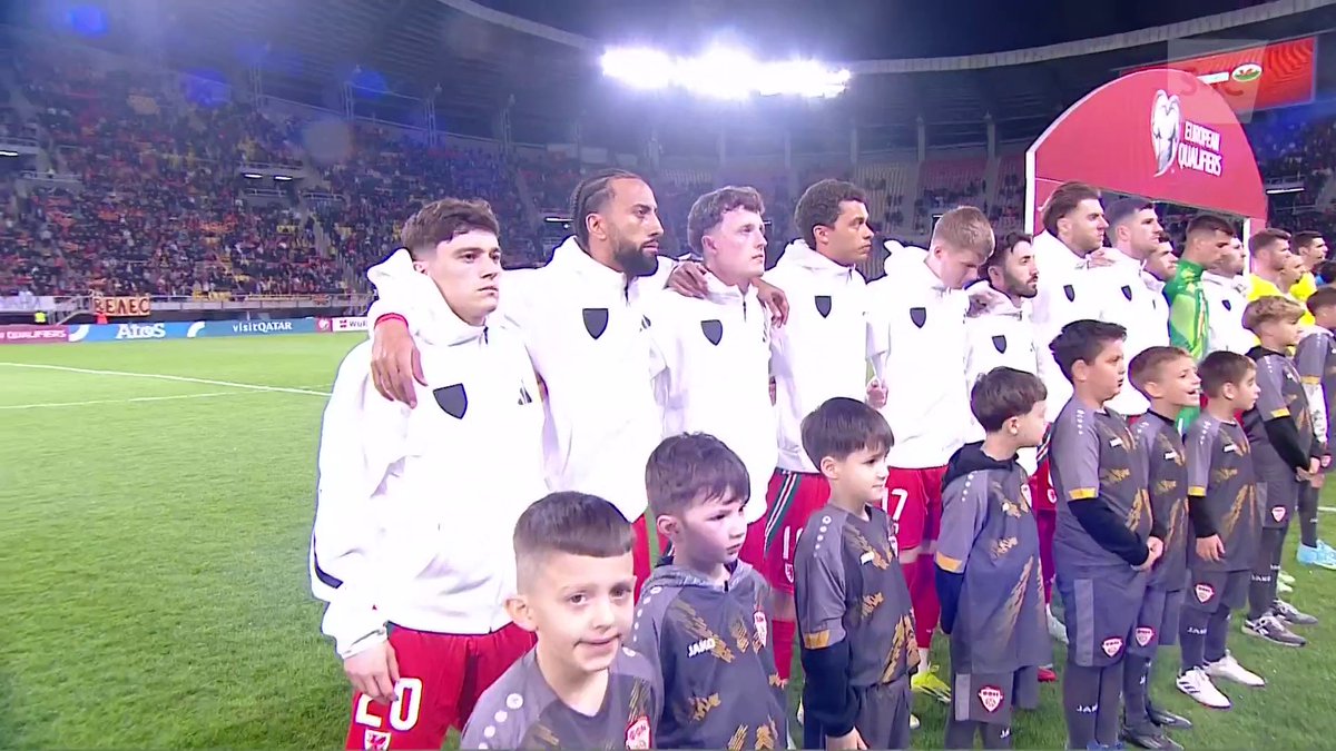 Fair play to those travelling supporters, loud and proud for the best anthem in the world. Great support! 🏴󠁧󠁢󠁷󠁬󠁳󠁿