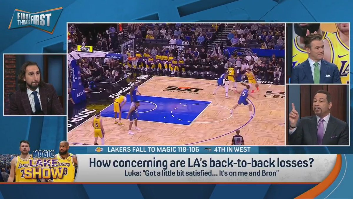“Luka Doncic is a ball hog.” 😬 - Chris Broussard (🎥 First Things First )