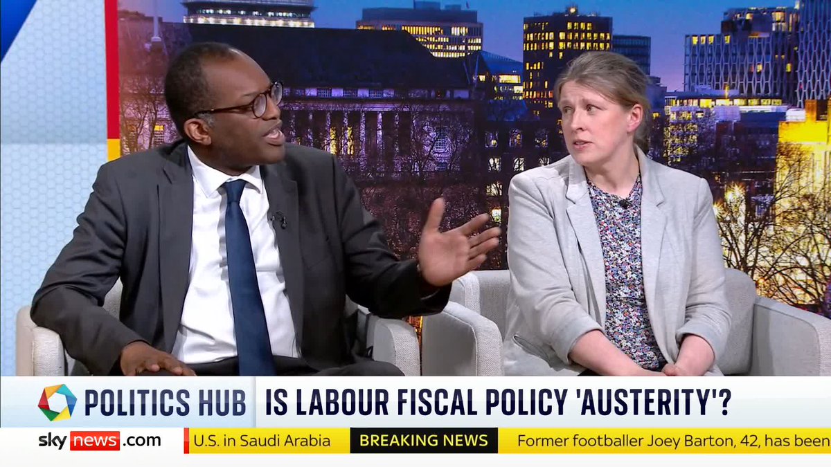 'Labour are going to blame Truss, blame me... they own this now. They own the economy, and if they don't get growth, they'll be gone' Kwasi Kwarteng rejects the notion that his 2022 mini-budget is to blame for the current economic challenges facing the govt. 📺 Sky 501