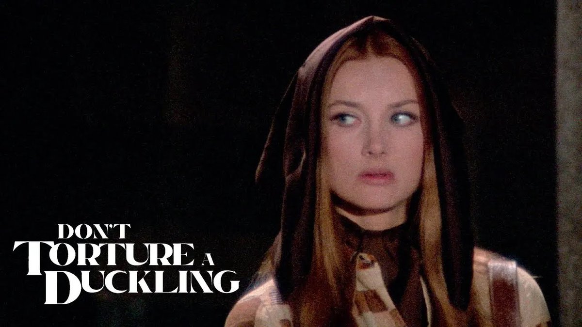 Small town, big secrets 🤫 Rediscover one of the most unsettling Giallo movies ever produced in Lucio Fulci's DON'T TORTURE A DUCKLING - Newly restored on 🇬🇧, 🇺🇸 &amp; 🇨🇦 4K UHD!