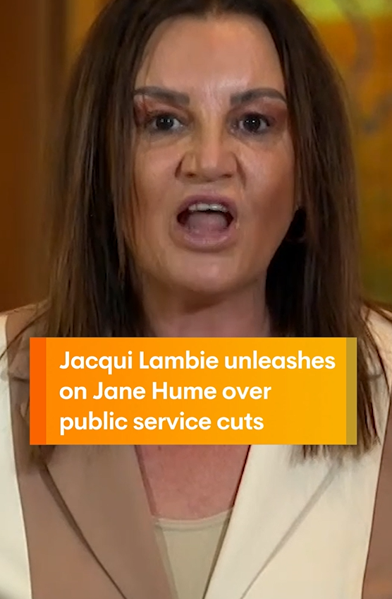 There were fireworks during Hot Topics this morning after Jacqui Lambie confronted Liberal MP Jane Hume over their plan to sack thousands of public servants. #jacquilambie #australianpolitics #auspol #janehume #independent #liberal #labor #greens #australianpolitician #politician #debate #fierydebate #sunriseon7 WATCH SUNRISE FOR MORE | 7plus ☀️