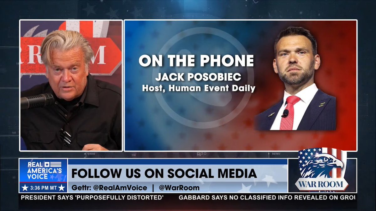 THIS IS ABSOLUTELY AN AMBUSH THAT WAS CERTAINLY PLANNED — THE QUESTION THAT I HAVE IS WHO ON THE DEMOCRAT’S STAFF KNEW ABOUT THIS? Jack Poso 🇺🇸 wants to know who was in on the ambush of the high command of the intelligent agencies today. Bannon’s WarRoom