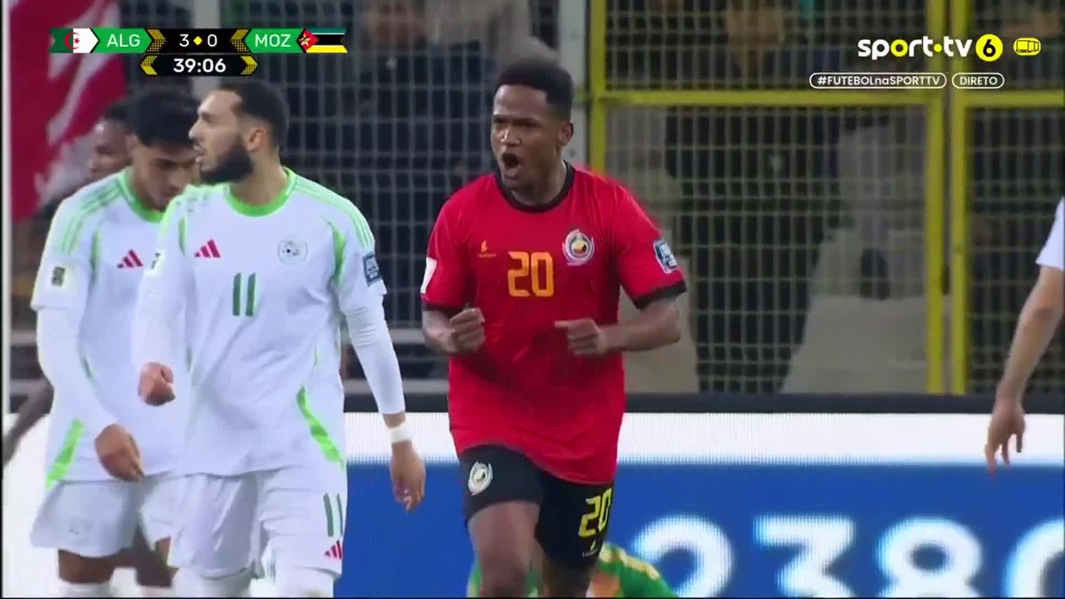Geny marca um GOLAÇO 🚀 por Moçambique 🇲🇿 #LeõesNasSelecções