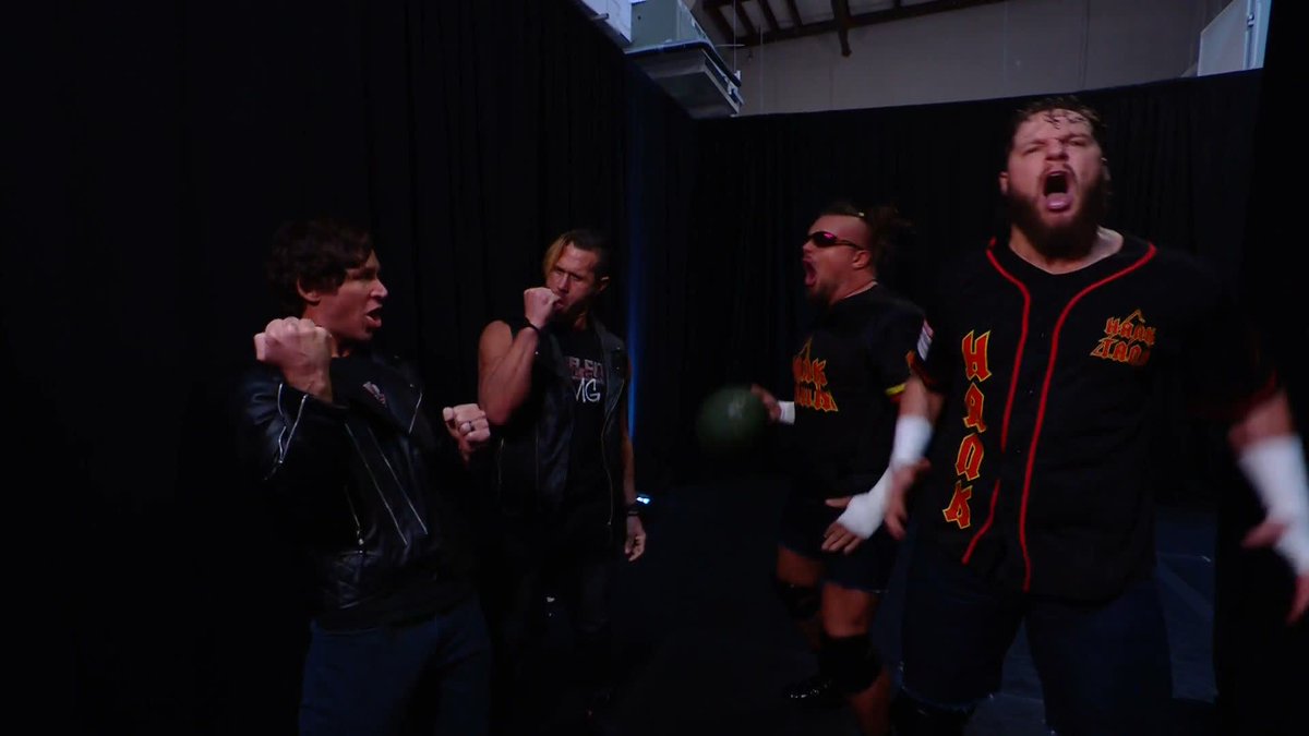 Woah! 😱 The Motor City Machine Guns are here at #WWENXT! 🙌