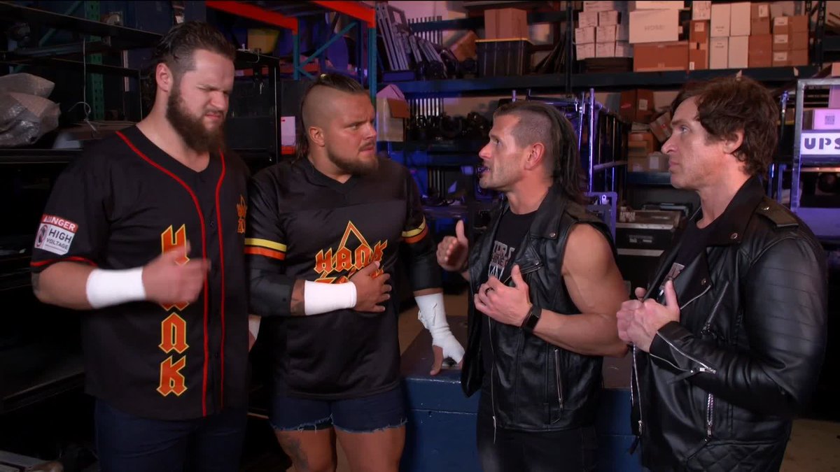 "Everyone's process is different." There's no one better to get some advice from than The Motor City Machine Guns! 🙌 #WWENXT