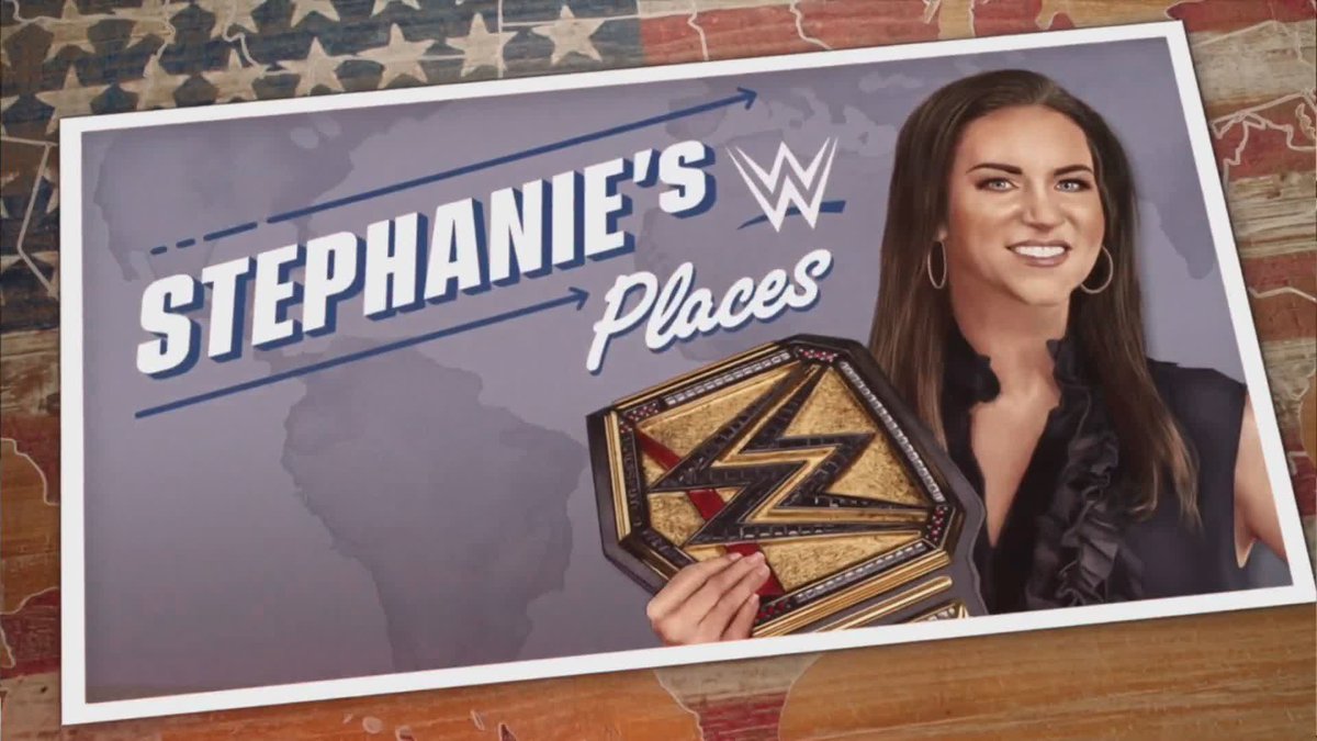 Don't miss the premiere of Stephanie's Places with Stephanie McMahon TOMORROW on ESPN+ with the first guest being player/coach! #WWENXT