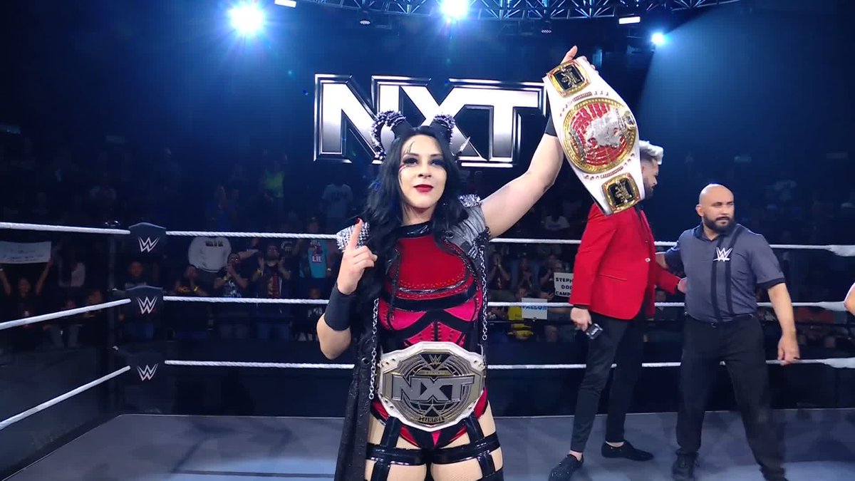 De San Fernando, Chile 🇨🇱👆 STEPHANIE VAQUER #WWENXT