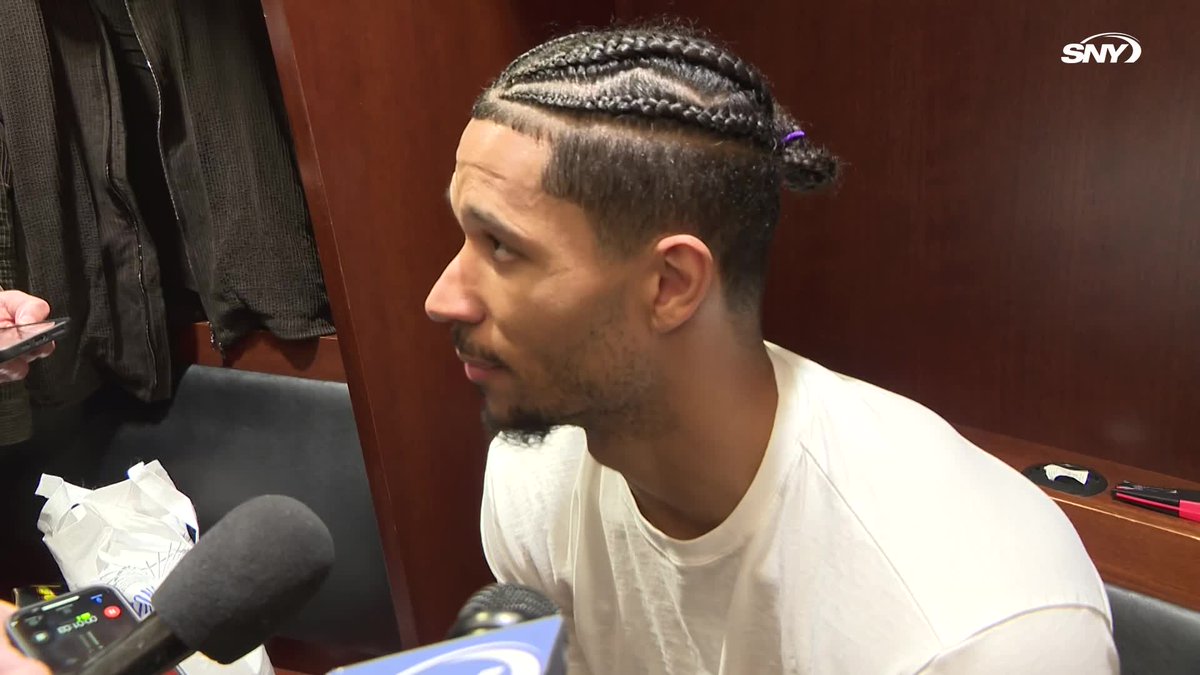 Josh Hart was asked if he's watched highlights of Walt Frazier "That'll be something I'll do at some point. I didn't know they had video when he was playing. I thought it was all written down" 😂