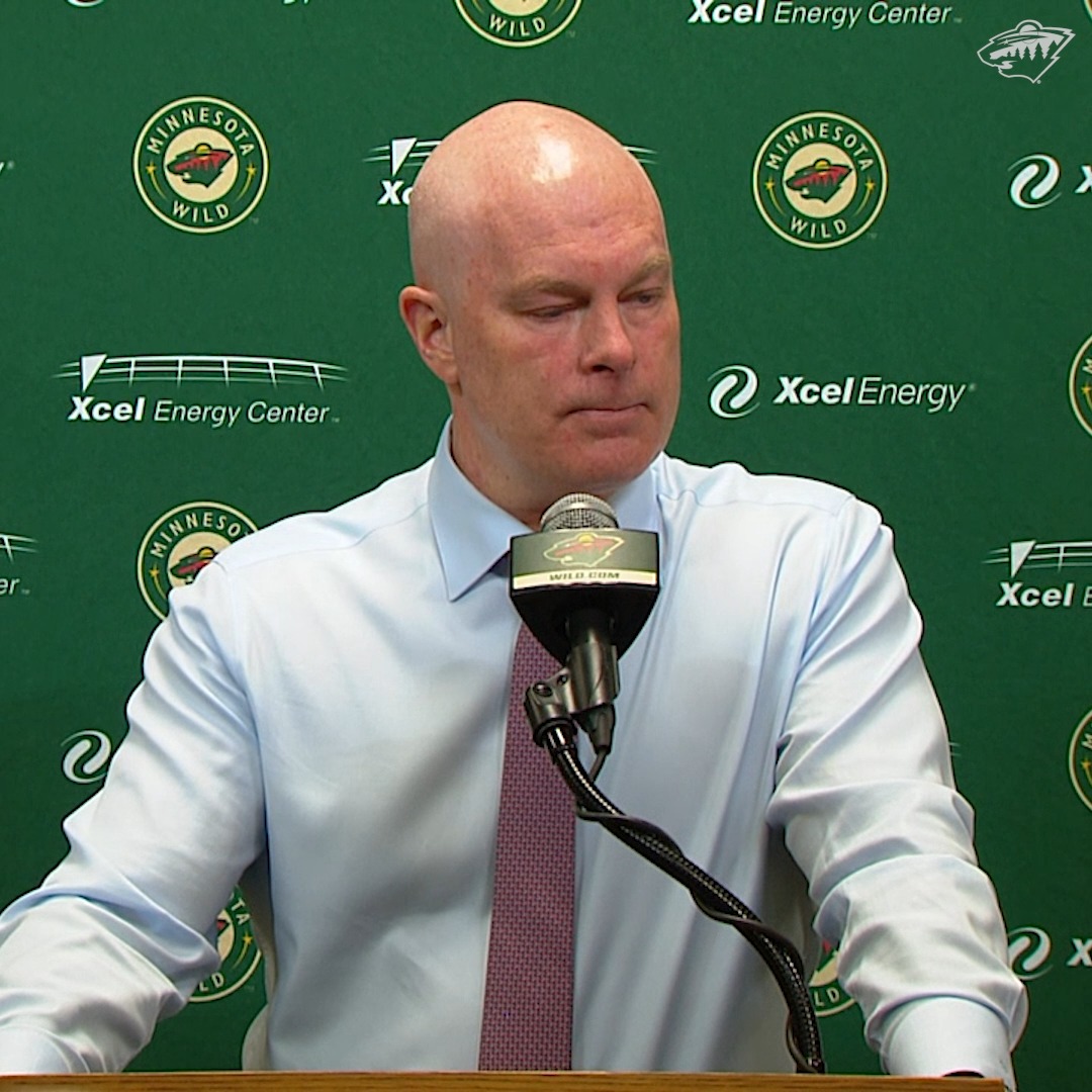 "There were some certain areas that we did really well and there were other areas that we didn't do enough" 🗣️ Coach Hynes on tonight's game #mnwild