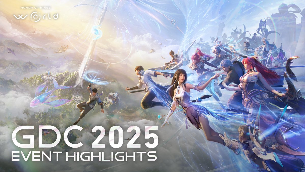 Although GDC 2025 has ended, our excitement is still high! Thank you to all the visitors and developers who attended. Your participation made the World come alive💕! Our official website: #honorofkingsworld #hokworld #gdc #gdc2025