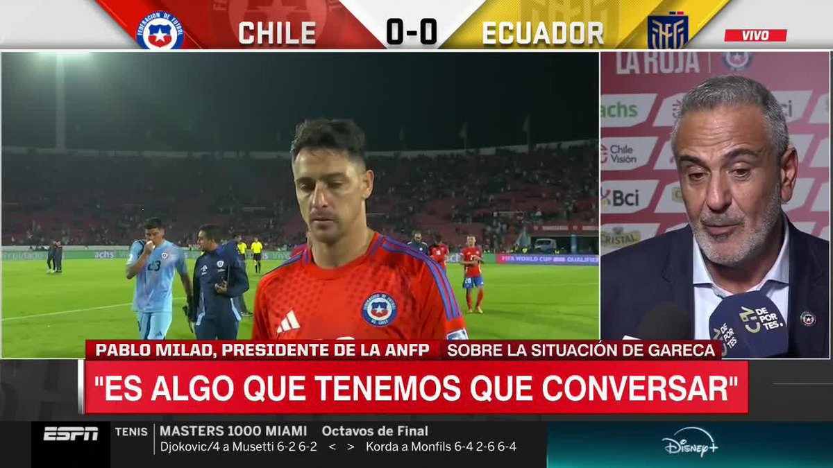 🗣"NOSOTROS NO HEMOS ECHADO A NINGÚN TÉCNICO" Pablo Milad aclaró los rumores acerca de las salidas de los anteriores entrenadores de la Selección. 📺 #DisneyPlus