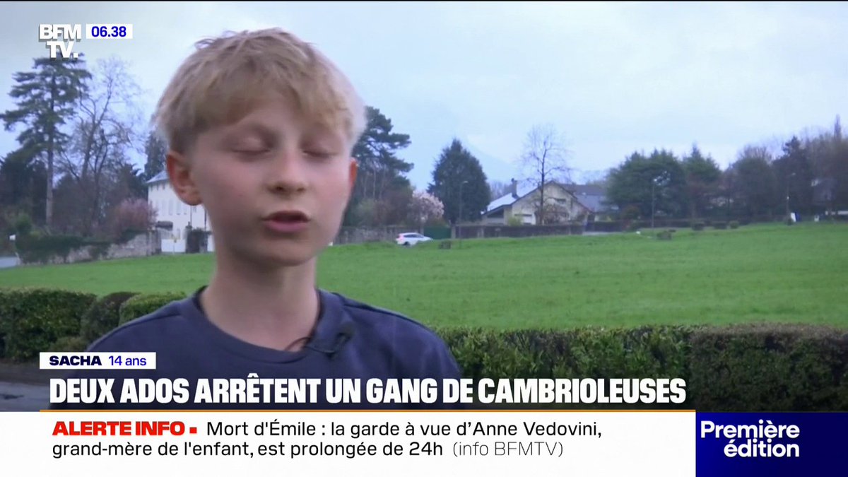 Savoie: deux jeunes frères collégiens récompensés par la police pour avoir repoussé deux cambrioleuses