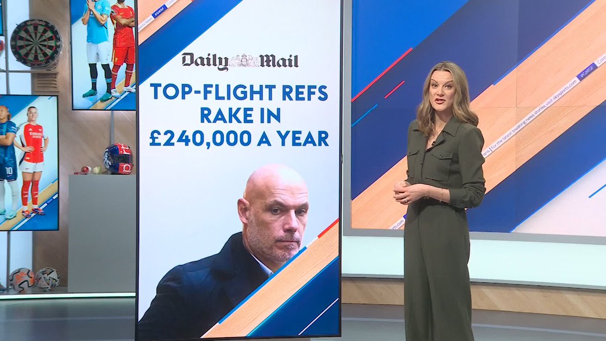 🗣️ Kane accuses football authorities of ignoring players' concerns over burnout ⚽ Howard Webb says top-flight refs make £240,000 a year 🏉 Lions in talks to play France 📰 All of your latest newspaper headlines this morning