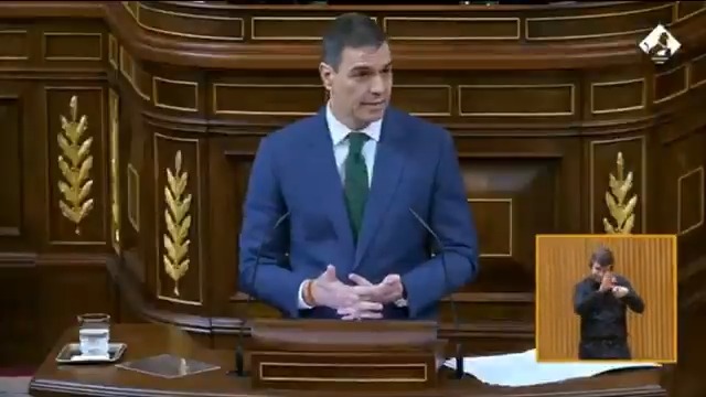 #EnDirecto | Sánchez se dirige a los ciudadanos: "Quiero que tengan claro que mientras este Gobierno siga en pie y yo continúe como presidente, el esfuerzo adicional en seguridad no se hará en detrimento de nuestro estado de bienestar. Al contrario, vamos a complementarlo"