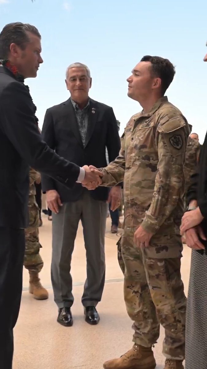 Productive discussions with U.S. Indo-Pacific Command leadership and time well spent with service members and civilians. We’re committed to a free & open Indo-Pacific through an America First approach—peace through strength. Next stop: Guam.