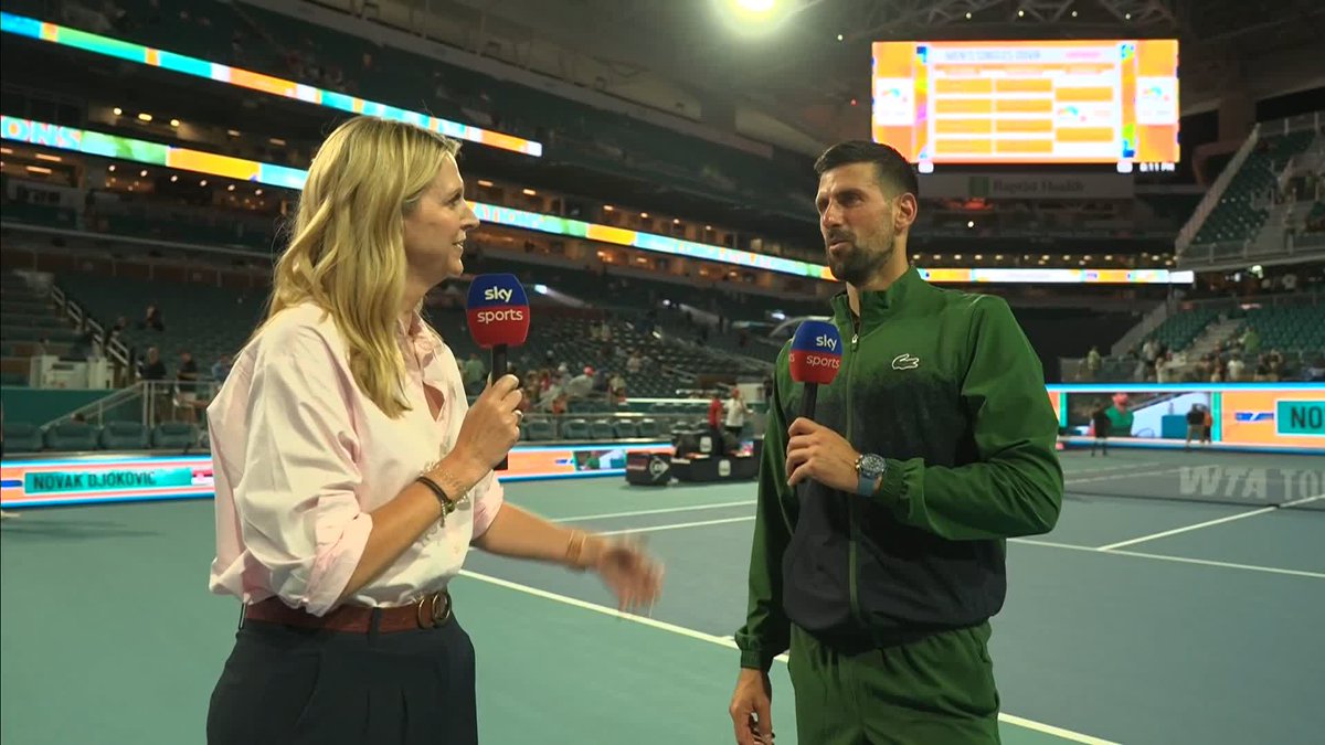 "It's still surreal that one of my greatest rivals is my coach!" 😳 Novak Djokovic opens up about being coached by Andy Murray 🎙️
