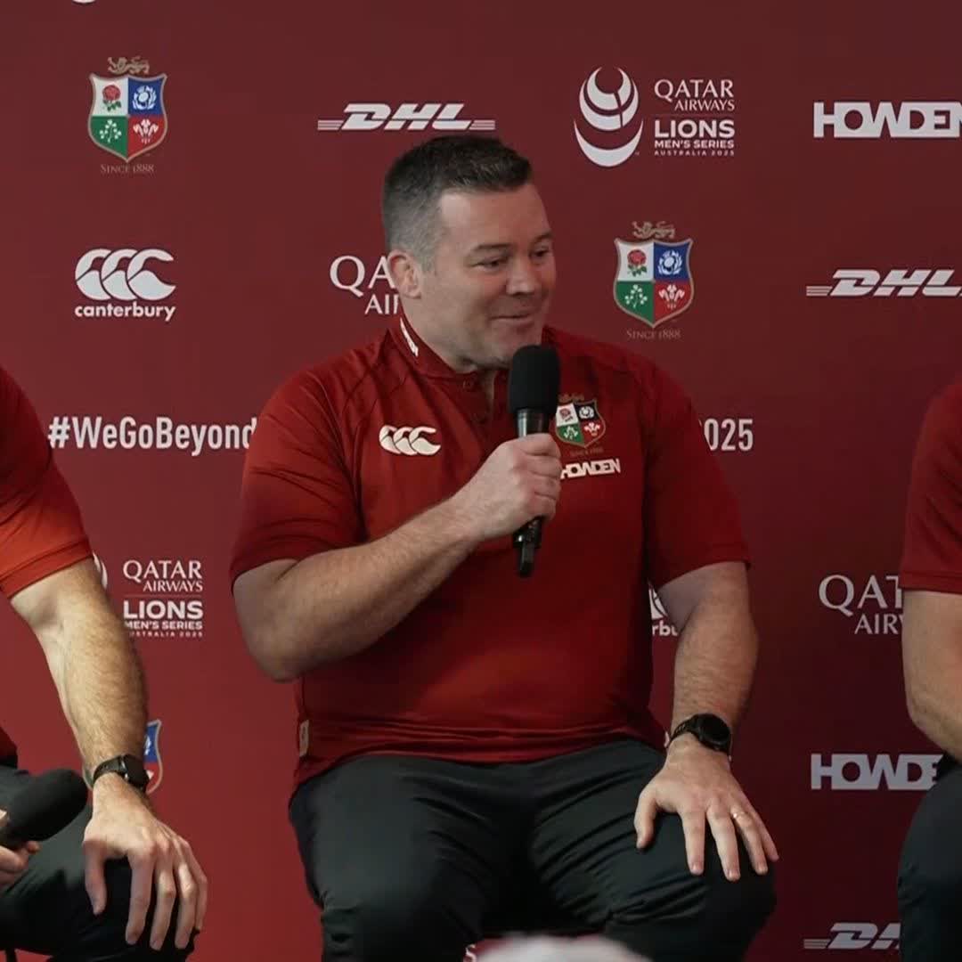 "I got a phone call from Andy, he said 'I'm dreading this call... look, will you come with me?'" 😂 John Fogarty's hilarious story on finding out he'd made the British and Irish Lions coaching team 🔊