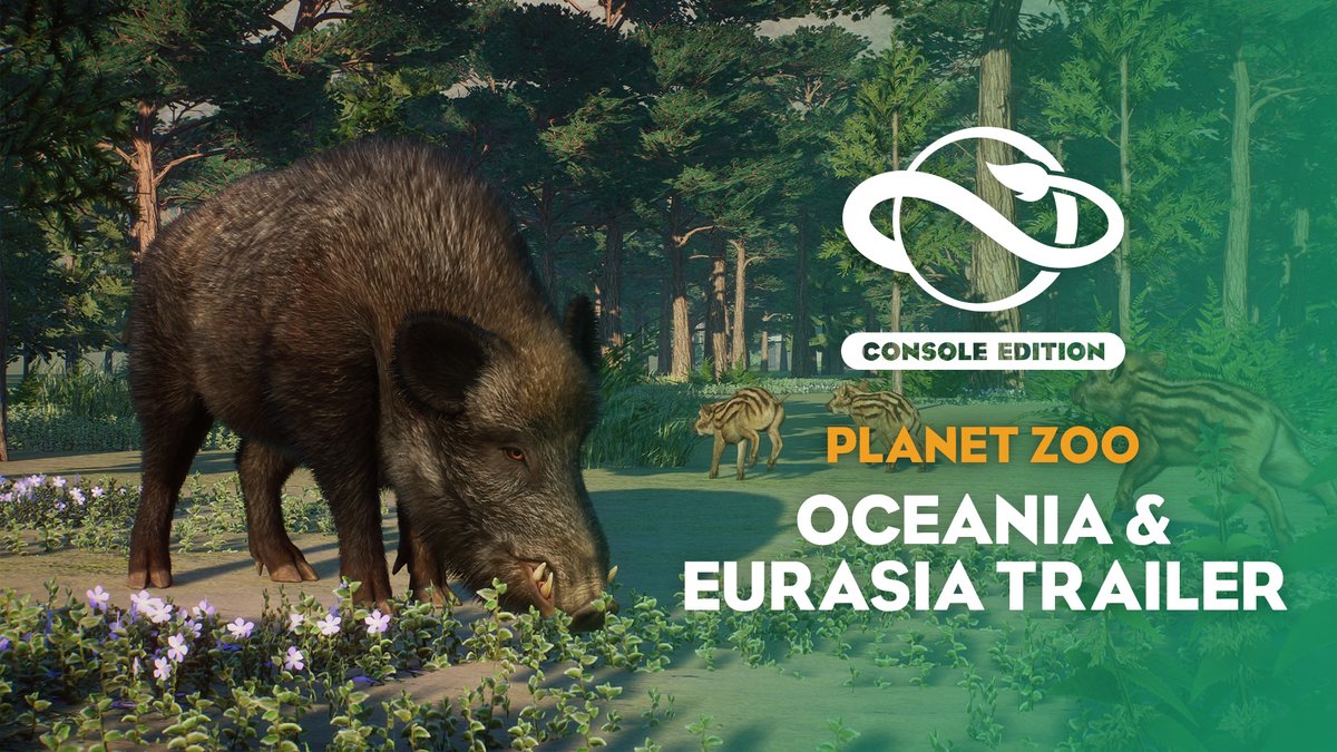 Featuring 13 brand new animals including the Little Penguin, Wild Boar and Hermann's Tortoise, over 200 scenery pieces and 2 compelling campaign missions! Planet Zoo: Console Edition - Oceania & Eurasia bundle is available NOW!