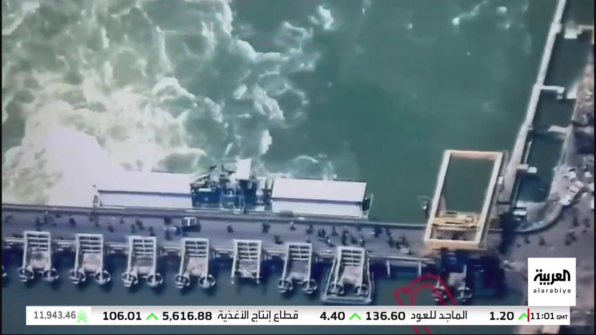 صور متداولة لانسحاب قوات الدعم السريع إلى خارج الخرطوم #قناة_العربية