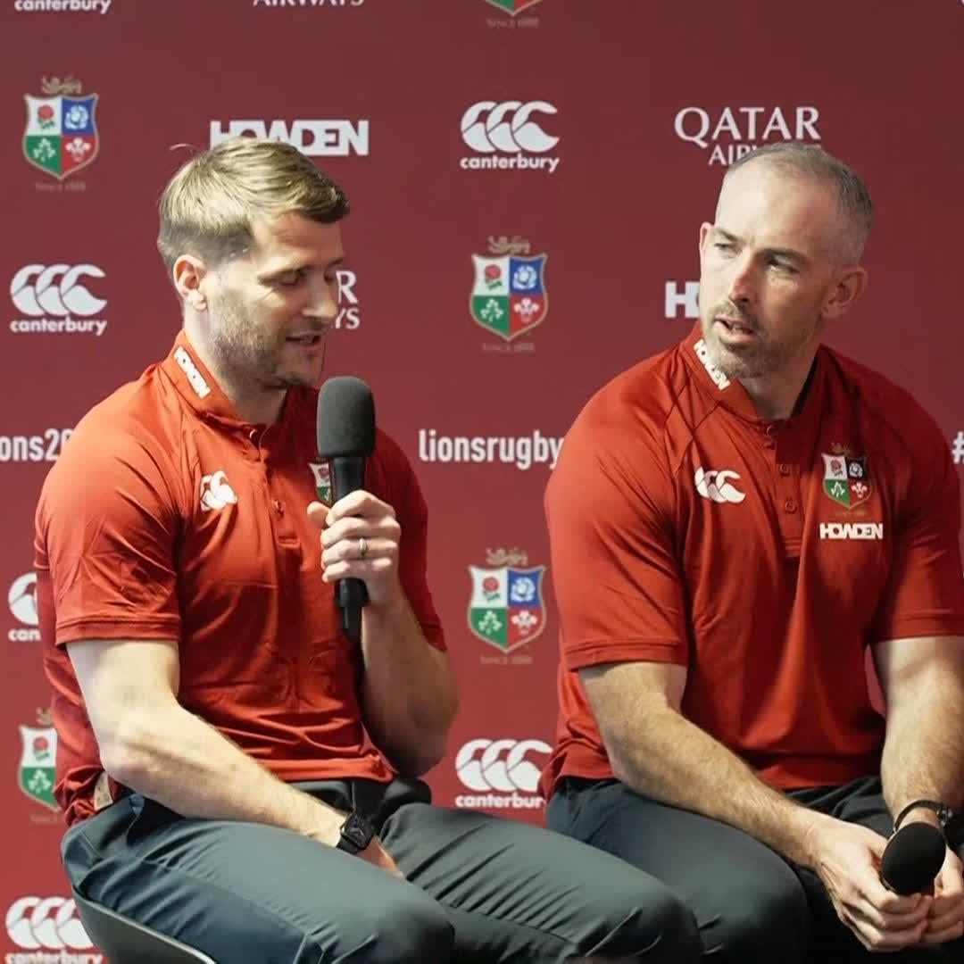 "She wasn't happy with how long the conversation was" 😠 Richard Wigglesworth's daughter was not happy with Andy Farrell disrupting playtime with her dad! 😂