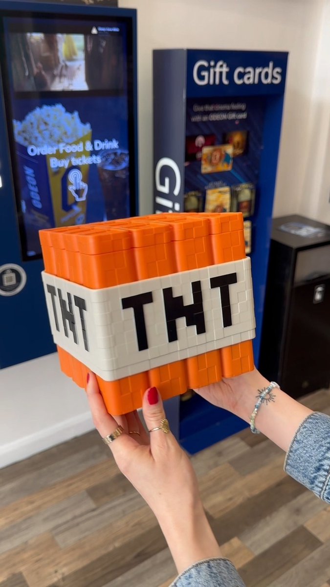 ⛏️ Dig in, adventurers, this combo is a real block-buster! ⛏️ The Hungry Mob Collectors Combo is stacking up soon! Packed with a collectors tin filled with popcorn and a collectors cup with a character topper, it’s the perfect loot for any Minecraft fan. 🧱 Don’t let it despawn, grab yours before it’s gone! 👀 Available from next week in selected cinemas, while stocks last.
