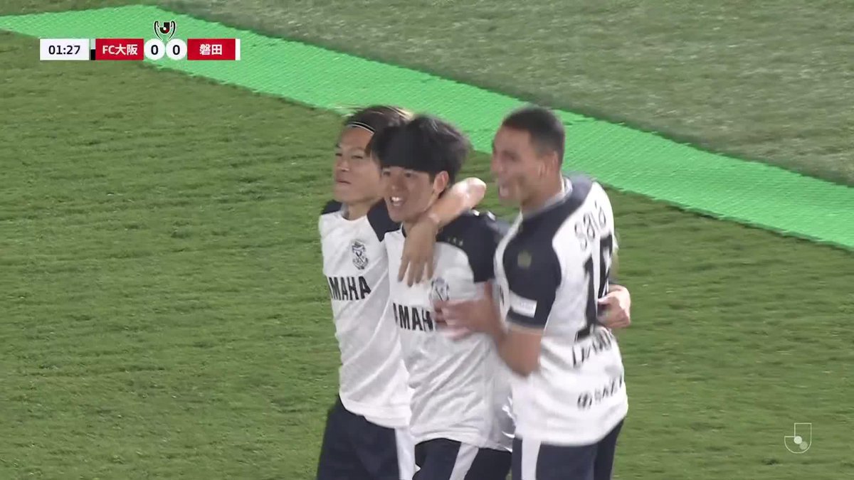 🎦 ゴール動画 🏆 JリーグYBCルヴァンカップ 第1回戦 🆚 FC大阪vs磐田 🔢 0-1 ⌚️ 2分 ⚽️ 佐藤 凌我(磐田) #ルヴァンカップ