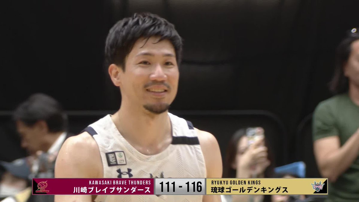 「勝利を呼び寄せるのはやはり岸本隆一か！！！」 オーバータイムにもつれ込んだまさに死闘を制したのは琉球ゴールデンキングス❤️‍🔥🔥 岸本隆一 Kishimoto Ryuichi 琉球ゴールデンキングス公式 📡バスケットLIVEで見逃し視聴 #Bリーグ #りそなグループ
