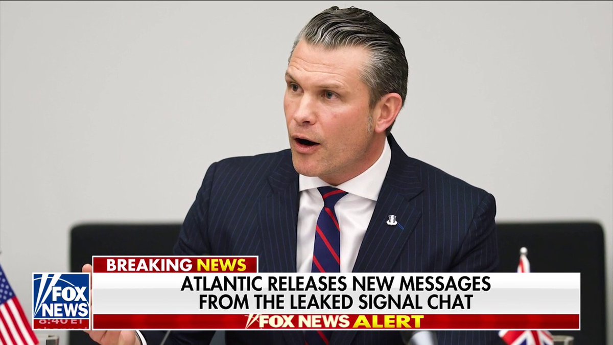 BREAKING: Fox News' Peter Doocy reports the latest on Signal messages between Trump officials mistakenly sent to reporter Jeffrey Goldberg. FOX & Friends