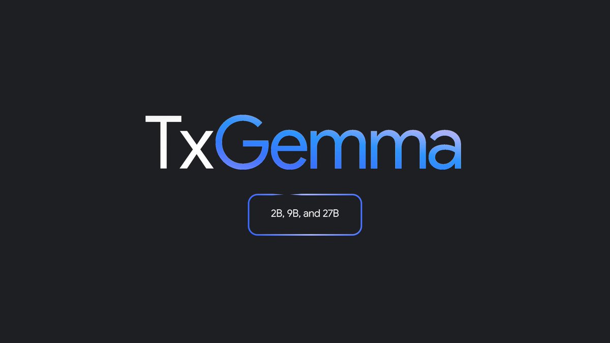 ⚛️ TxGemma is a collection of open models designed to accelerate therapeutic data analysis with the power of Google DeepMind’s Gemma.