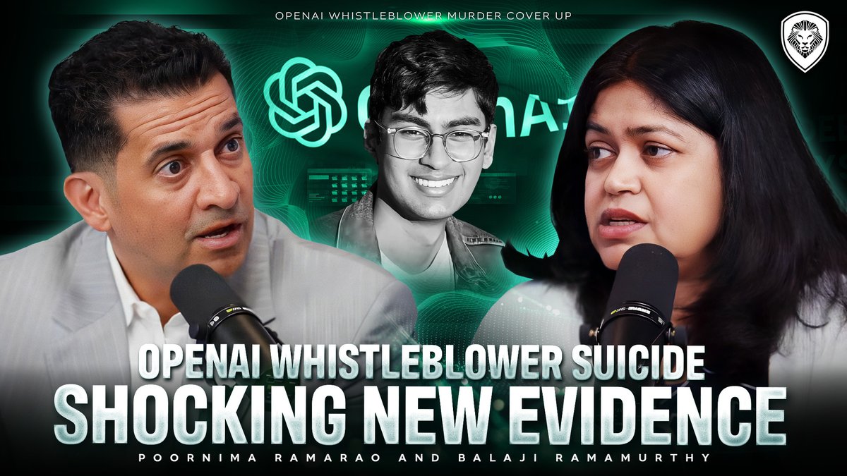 "There’s A Second Bullet" – OpenAI Whistleblower's Parents Reveal NEW Evidence &amp; Autopsy BOMBSHELL. Patrick Bet-David Poornima Rao