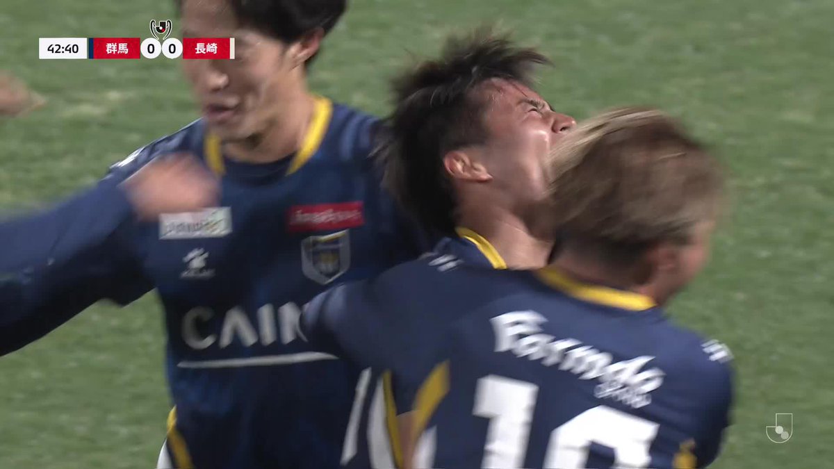 🎦 ゴール動画 🏆 ＪリーグYBCルヴァンカップ 第1回戦 🆚 群馬vs長崎 🔢 1-0 ⌚️ 43分 ⚽️ 小野関 虎之介（群馬) #ルヴァンカップ