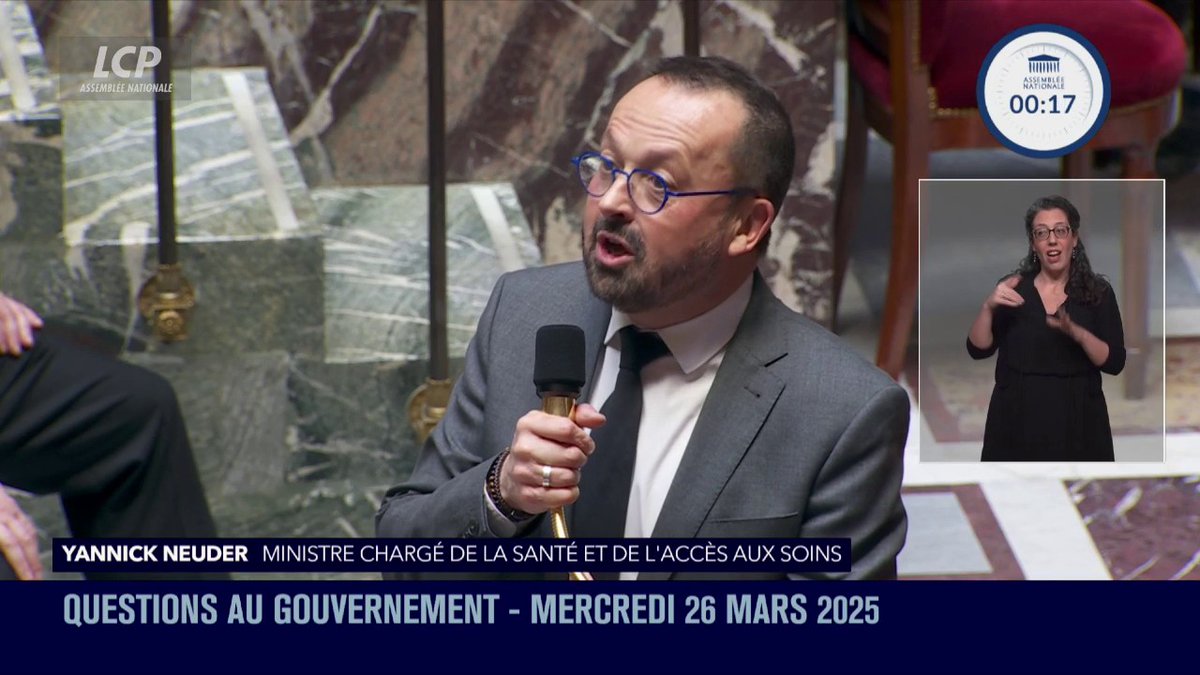 "Oui au cannabis thérapeutique, si les études confirment son intérêt, et non au cannabis récréatif", réaffirme Dr. Yannick Neuder. "La drogue c'est de la merde, et le cannabis en fait partie." #DirectAN #QAG