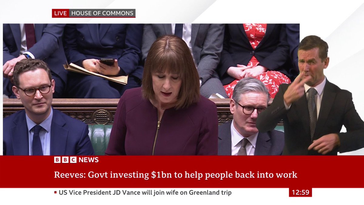“A changing world demands a government that is on the side of working people” Rachel Reeves says “our plan for change is working” after delivering her Spring Statement Follow live: