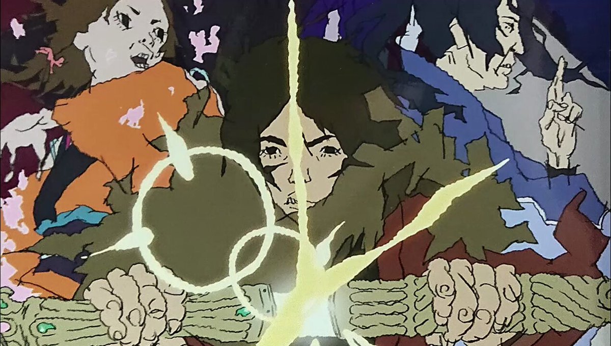 Really happy to see Hirokazu Kojima as character designer for "ChaO" new film by Studio 4°C. Until then, his very particular style had only been seen on "Shoka", an underrated short film (by Makoto Yamada &amp; Production IG) for which he was also animation director.