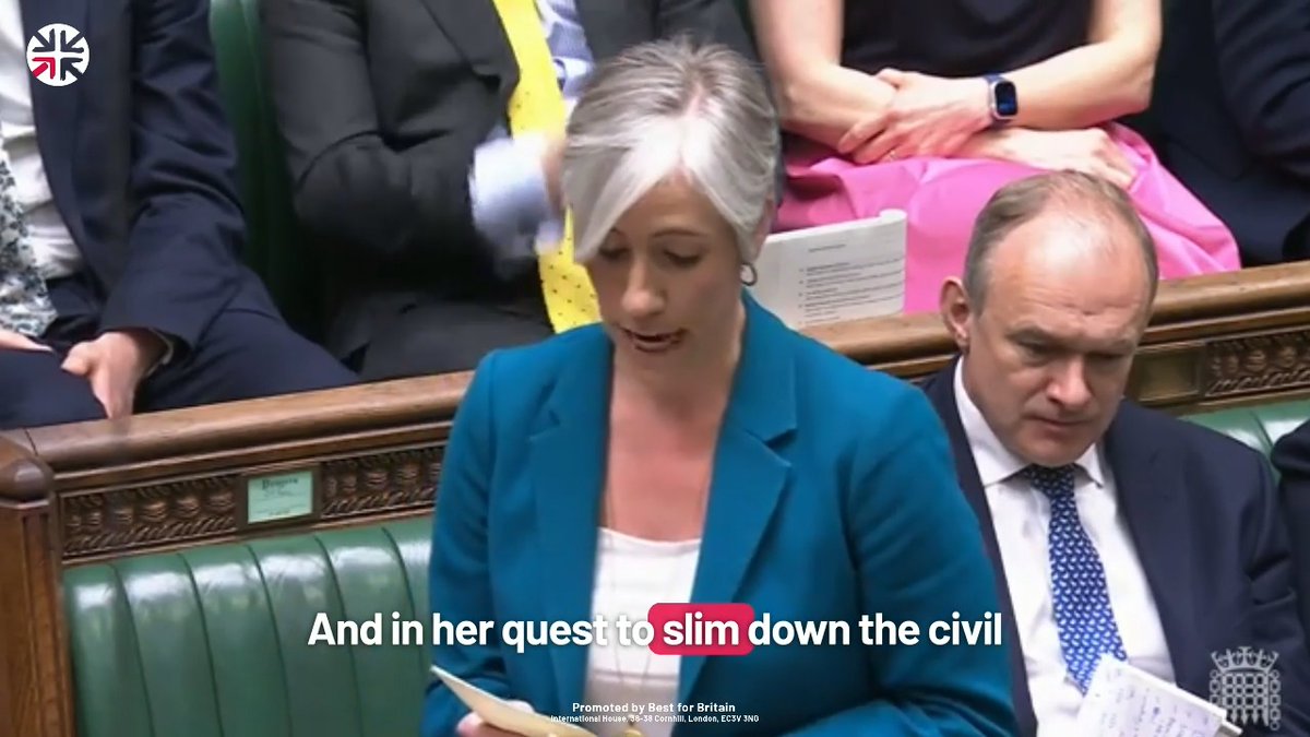 A good point by the Lib Dems' Daisy Cooper in response to today's #SpringStatement. If the Chancellor wants to cut costs, why not start by slashing all the Brexit red tape from the Tories' botched deal?