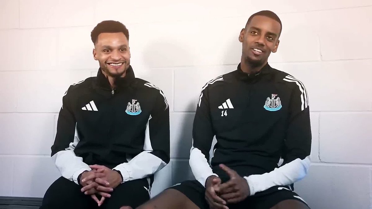 "I didn't really understand the greatness of that assist" 🤩 Alexander Isak and Jacob Murphy pick their favourite link-up for a goal 🔗