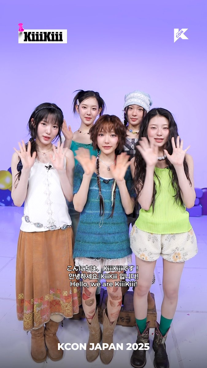 [KCONJAPAN2025] 待ちきれなくなったKiiiKiiiからのスペシャルメッセージ到着！💝 KCONerの皆さん、KCONでもうすぐ会いましょう！ - OFFICIAL3rd PRE SALE オフィシャル3次先行 🎟 - 🔗 TICKET SUMMARY 🔗 TICKET INFO - ✅ KCONに関するもっと多くの情報は Mnet Plus App / - KCON JAPAN 2025 MAY 9-11 Makuhari Messe Let's #KCON
