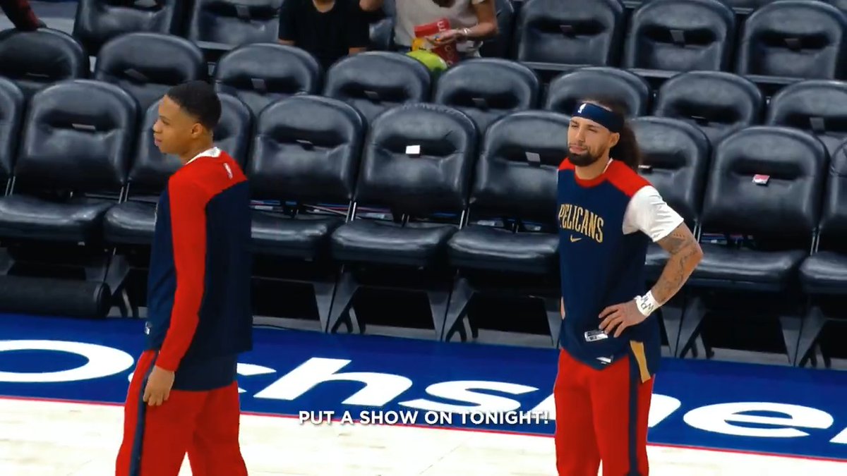 "Hey Hawk, put on a show tonight" We mic'd up Jose at our last game 🎙️