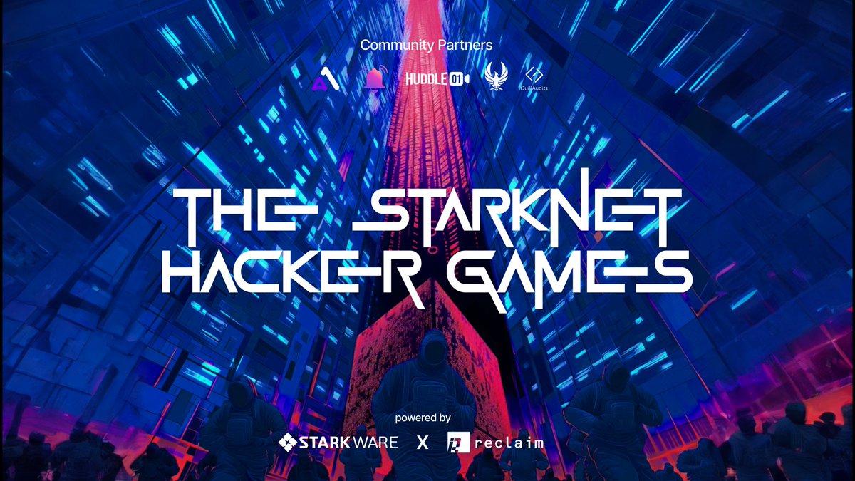 The Starknet 🐺🐱 Hacker Games is here. See you all on 10.04.2025 at the Reclaim Haveli