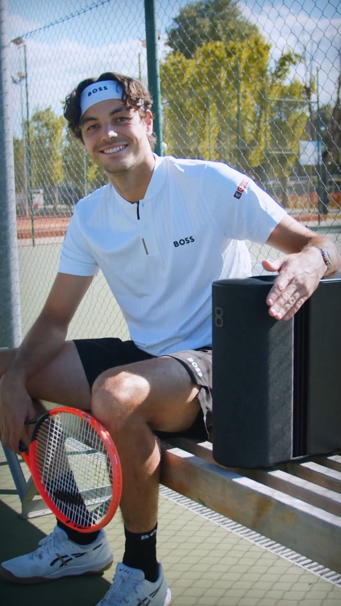 Miami Open mode: activated 🎾 Taylor Fritz powered by Eight Sleep.