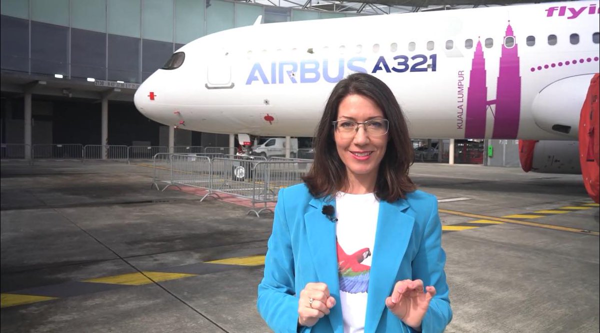 The future of aviation starts today! #AirbusSummit 2025 showcased a number of innovations this week. Meet #ReportAir Danielle as she takes us through the line-up featuring the #A321XLR ✈️, #Racer 🚁 and a glimpse at what engines of the future will look like!