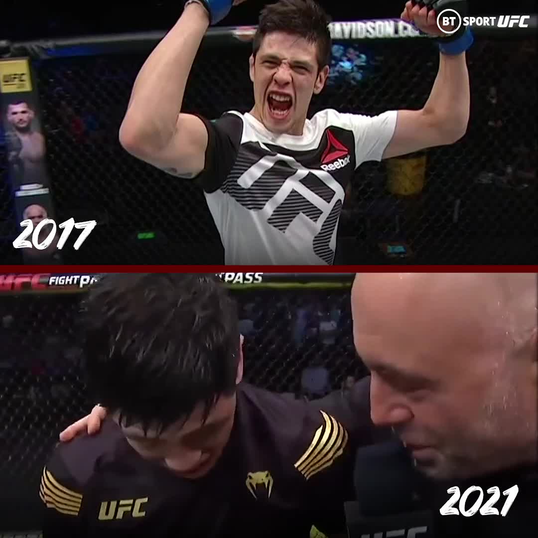 Brandon Moreno went from losing on TUF, getting cut from the UFC to winning the title against a prime Figgy 🏆 Any thing is possible