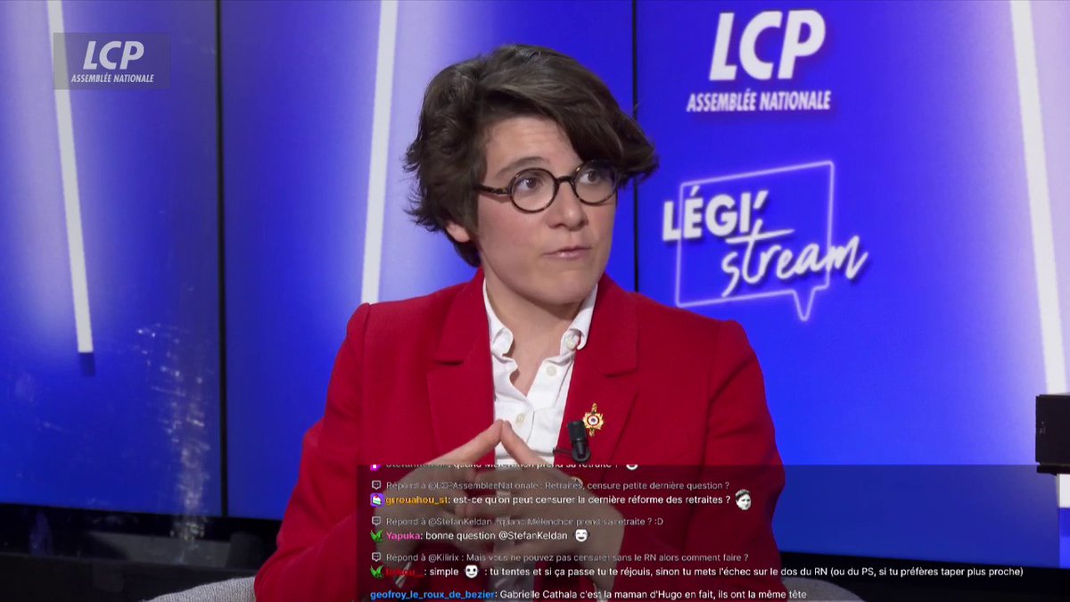 "Tous les candidats de la gauche sont dans les choux par rapport à lui" : pour Gabrielle Cathala, qui soutiendra la candidature désignée par le mouvement de la La France insoumise, Jean-Luc Mélenchon est aujourd'hui le "mieux placé" en vue de la présidentielle de 2027. #Légistream