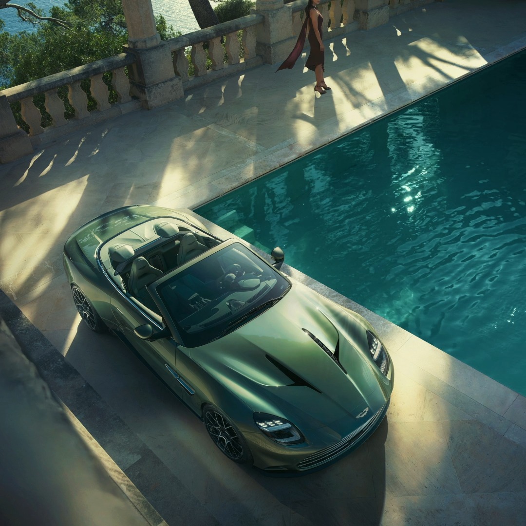 The new Vanquish Volante. Open-top elegance meets V12 ferocity. Discover: #AstonMartin #VanquishVolante #ZENITHDRIVEN