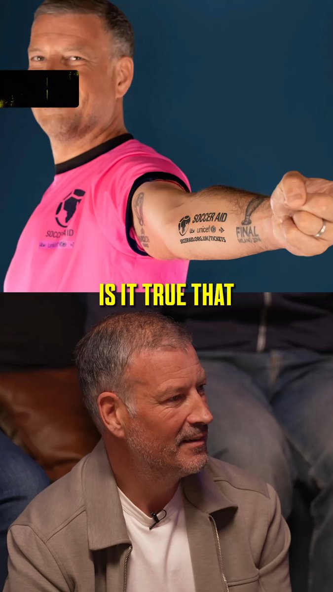 "I actually refereed the Champions League final... How!?" 🤩 Mark Clattenburg on officiating in some of the biggest games, and the tattoos he got to prove it! 🖊️